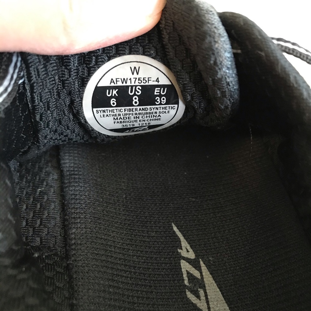 Altra Black and Gray Women's Sneakers - Picture 12 of 12